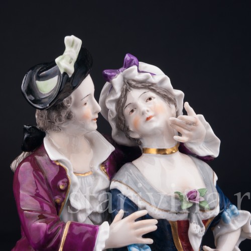 Пасторальная пара, Ernst Bohne Sohne, Германия, нач. 20 в