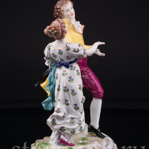 Статуэтка из фарфора Танцующая пара, Muller & Co, Германия, нач. 20 в.