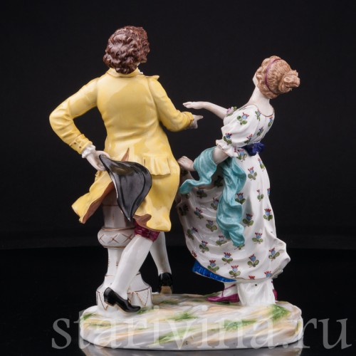 Статуэтка из фарфора Танцующая пара, Muller & Co, Германия, нач. 20 в.