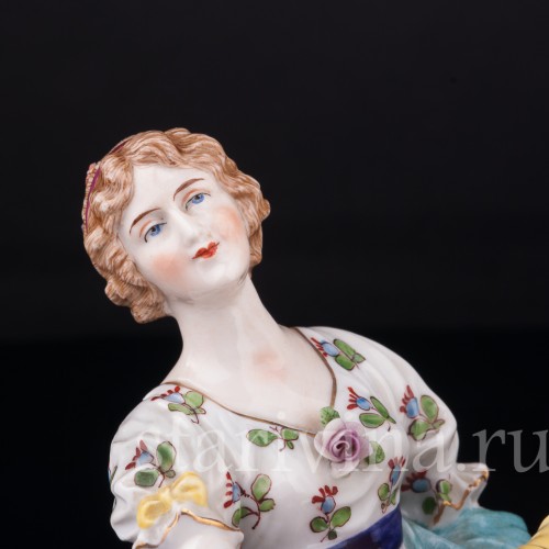 Статуэтка из фарфора Танцующая пара, Muller & Co, Германия, нач. 20 в.