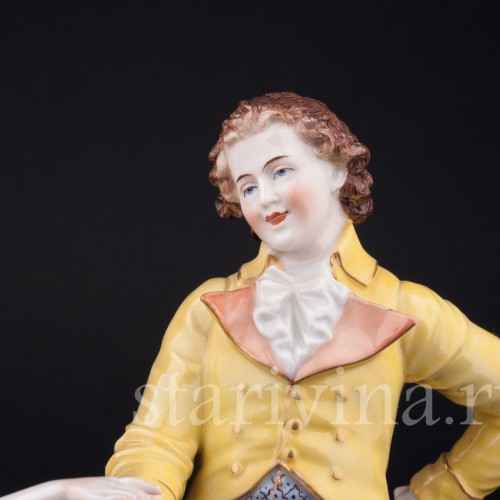 Статуэтка из фарфора Танцующая пара, Muller & Co, Германия, нач. 20 в.