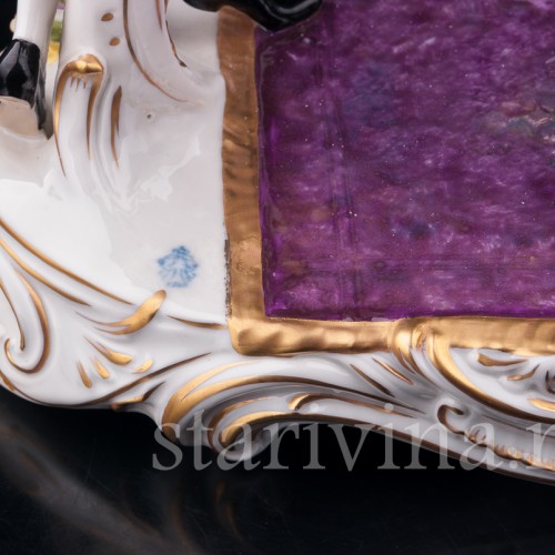 Фарфорвая статуэтка Пара на балу, Volkstedt, Германия, вт. пол. 20 в.