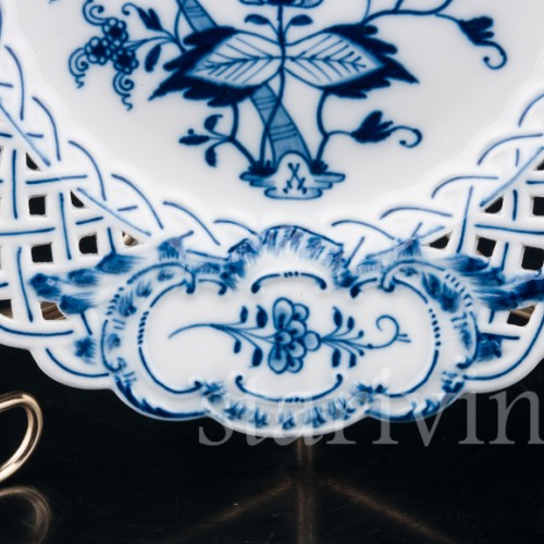 Тарелка с ажурным краем, Meissen, Германия, кон. 19 - нач. 20 вв