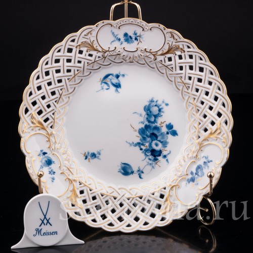 Тарелка Нежный букет, Meissen, Германия, 1962 г
