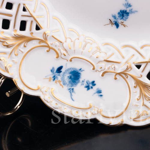 Тарелка Нежный букет, Meissen, Германия, 1962 г