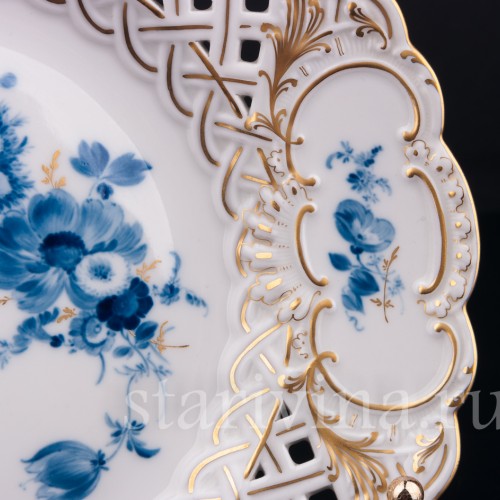 Тарелка Нежный букет, Meissen, Германия, 1962 г