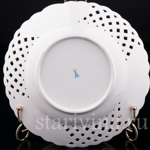 Тарелка Нежный букет, Meissen, Германия, 1962 г