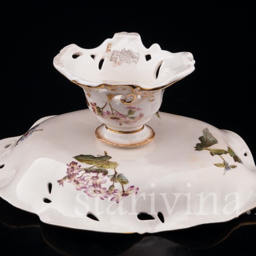 Фруктовница, George Jones & Sons, Великобритания, кон. 19 - нач. 20 вв