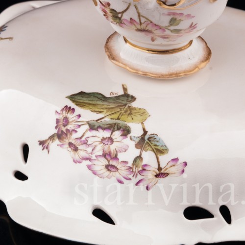 Фруктовница, George Jones & Sons, Великобритания, кон. 19 - нач. 20 вв