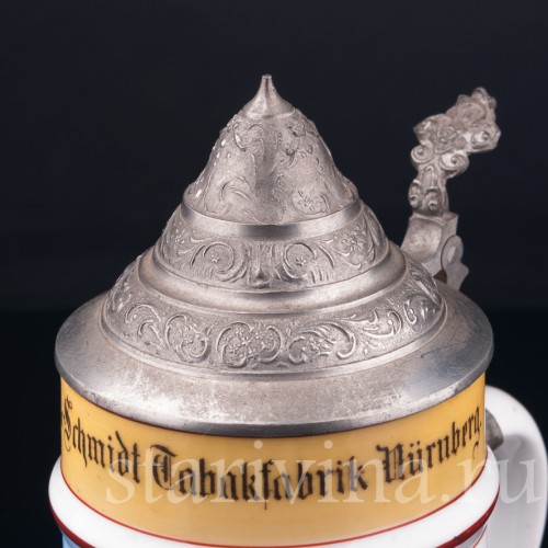 Старинная Кружка "Проводы" 1/2 л, Германия, нач. 20 в.