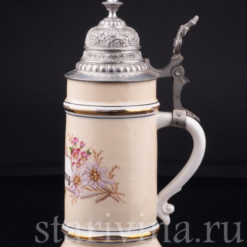 Кружка "На память" 1/2 л, Германия, нач. 20 в