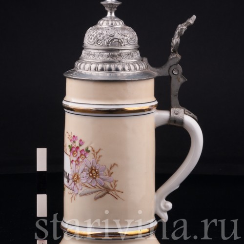 Кружка "На память" 1/2 л, Германия, нач. 20 в