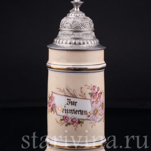 Кружка "На память" 1/2 л, Германия, нач. 20 в