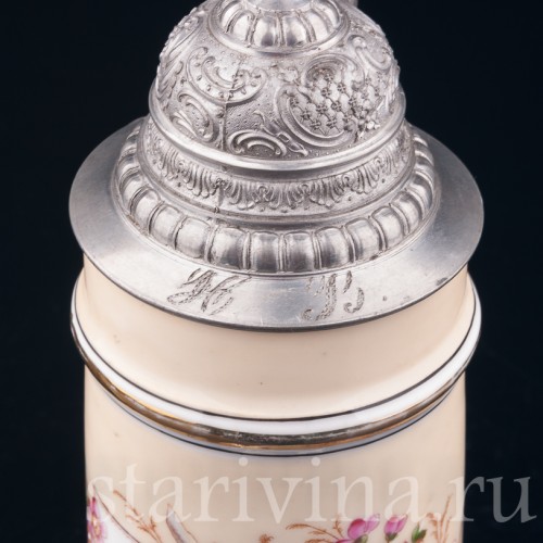 Кружка "На память" 1/2 л, Германия, нач. 20 в