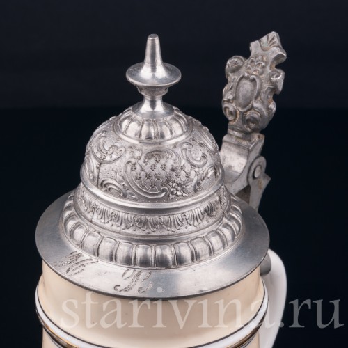 Кружка "На память" 1/2 л, Германия, нач. 20 в