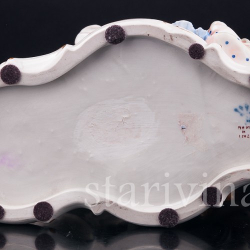 "Долгожданное письмо", Пьеро и Коломбина, Capodimonte, Италия, сер. 20 в