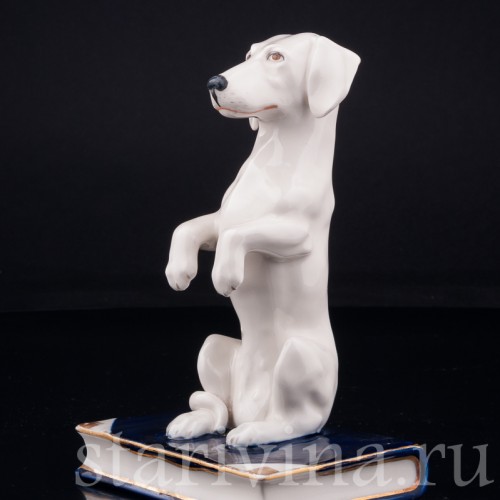 Такса на книге, Royal Dux, Чехия, нач. 20 в