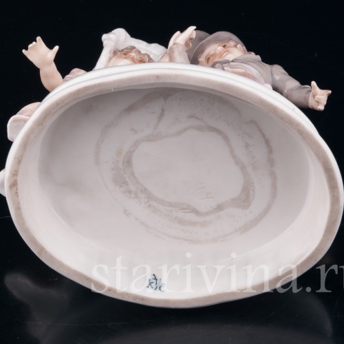 Влюбленные на прогулке, Karl Ens, Германия, кон. 19 - нач. 20 вв