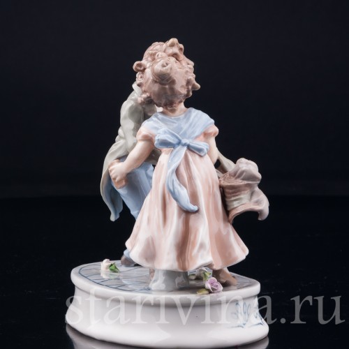 Поцелуй, Karl Ens, Германия, кон. 19 - нач. 20 вв