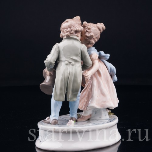 Поцелуй, Karl Ens, Германия, кон. 19 - нач. 20 вв