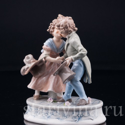 Поцелуй, Karl Ens, Германия, кон. 19 - нач. 20 вв