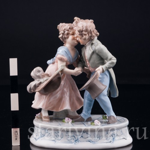 Поцелуй, Karl Ens, Германия, кон. 19 - нач. 20 вв