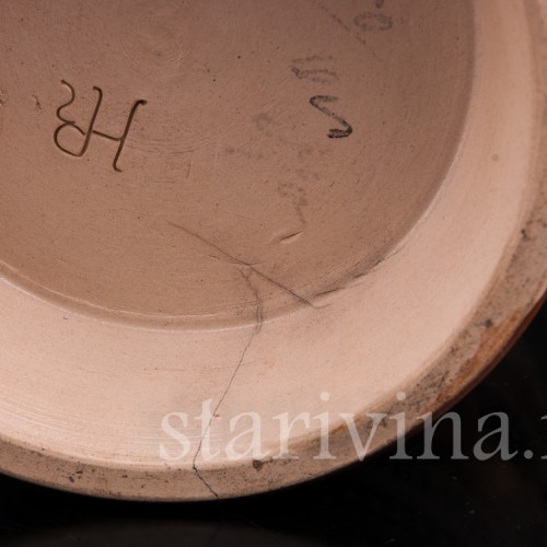 Старинная пивная Кружка Мельница 1/2 л, Hauber & Reuther, Германия, 1876-1910 гг.