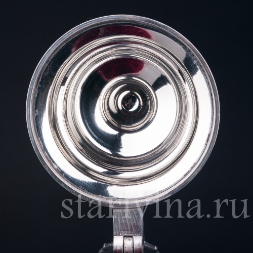 Пивная кружка из красного стекла 1/2 л, нач. - сер. 20 в