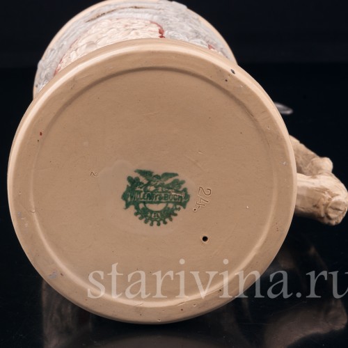 Кружка Охота 1 л, Villeroy & Boch, Германия, кон. 19 в