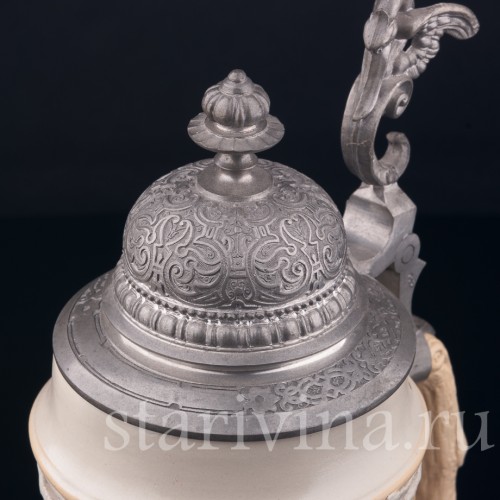 Кружка Охота 1 л, Villeroy & Boch, Германия, кон. 19 в