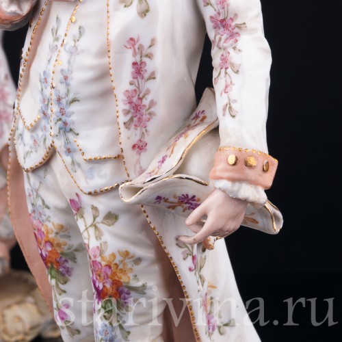 Галантная пара, Германия, 19 в