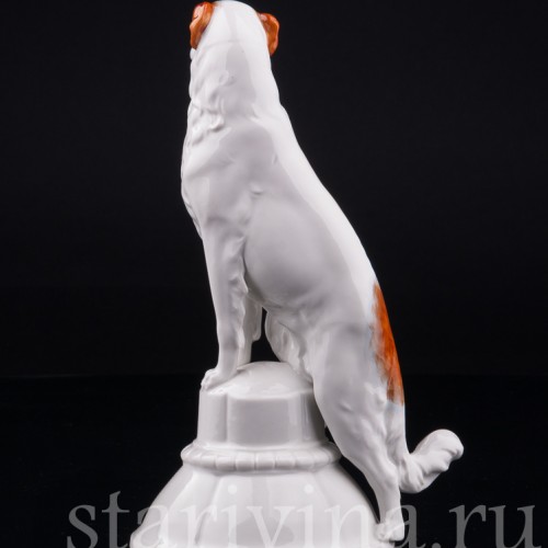 Борзая на пьедестале, Hertwig & Co, Германия, 1920-30 гг