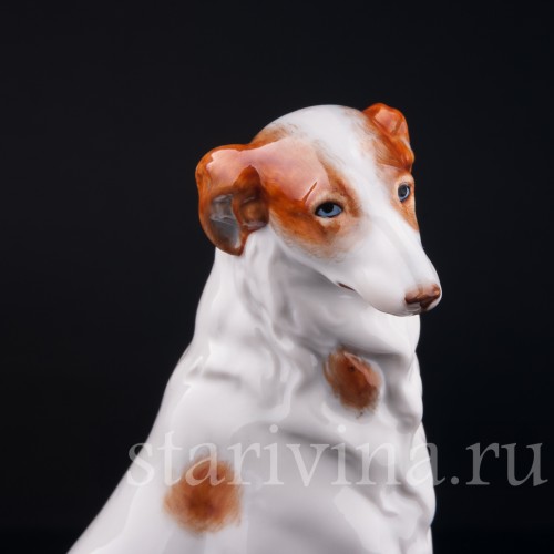 Борзая на пьедестале, Hertwig & Co, Германия, 1920-30 гг