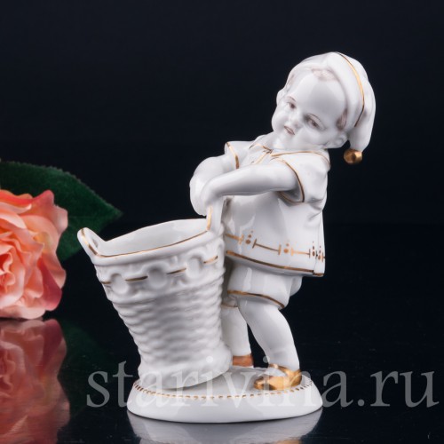 Малыш с корзиной, Hertwig & Co, Германия, 1921 г
