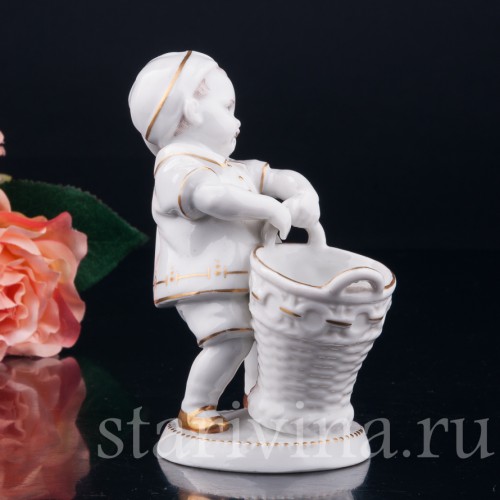 Малыш с корзиной, Hertwig & Co, Германия, 1921 г