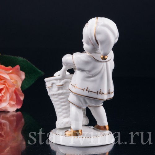 Малыш с корзиной, Hertwig & Co, Германия, 1921 г