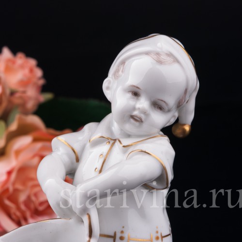 Малыш с корзиной, Hertwig & Co, Германия, 1921 г