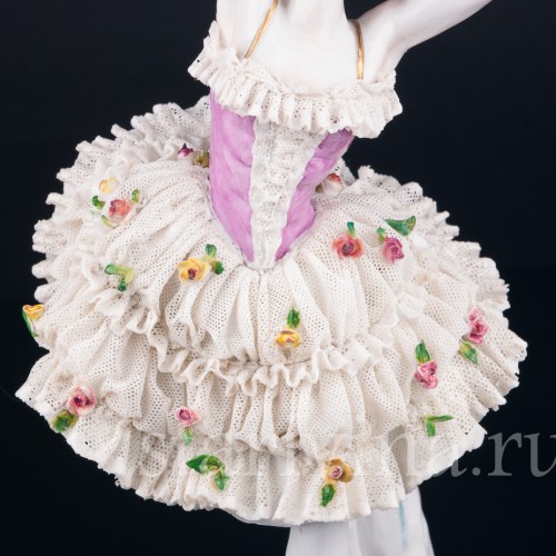 Балерина, кружевная, Volkstedt, Германия, до 1935 г