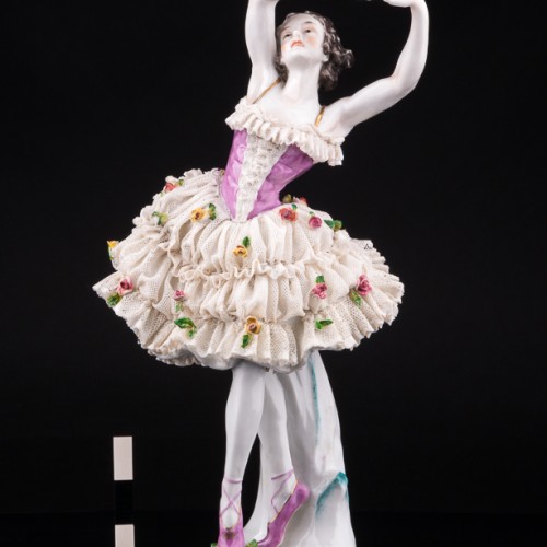 Балерина, кружевная, Volkstedt, Германия, до 1935 г