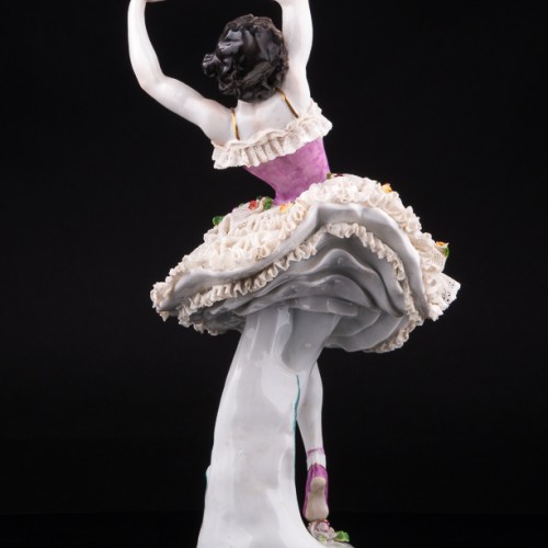 Балерина, кружевная, Volkstedt, Германия, до 1935 г