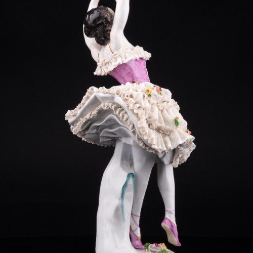 Балерина, кружевная, Volkstedt, Германия, до 1935 г
