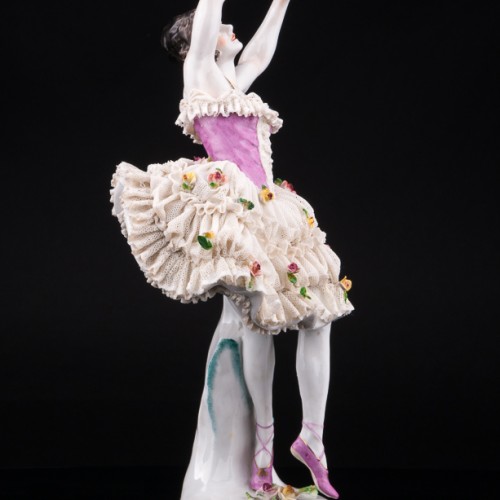 Балерина, кружевная, Volkstedt, Германия, до 1935 г