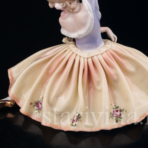 Балерина в желтом, Volkstedt, Германия, вт. пол. 20 в