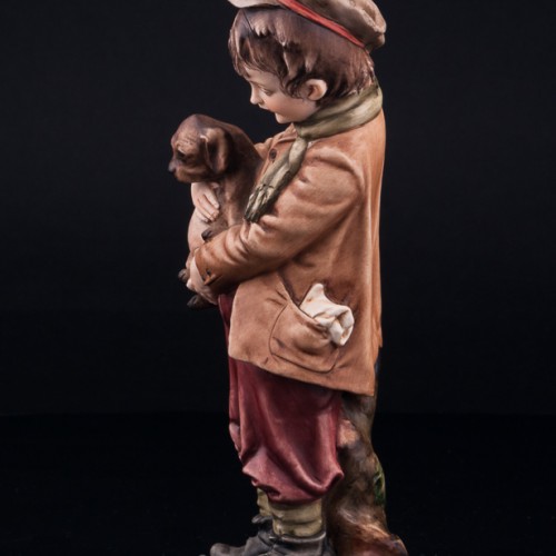 Мальчик со щенком, Bruno Merli, Италия, сер. 20 в