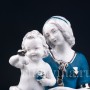 "Смотри, бабочка!", мама с малышом, Hertwig & Co, Германия, 1920-30 гг