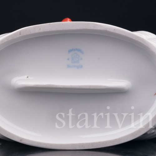 Девочка и котенок, Hertwig & Co, Германия, 1920-30 гг