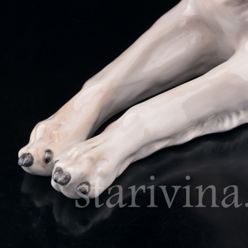 Статуэтка собаки из фарфора Овчарка, Von Schierholz, Германия, 1930 гг.