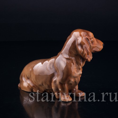 Длинношерстная такса, Keramos, Австрия, 1920-40 гг