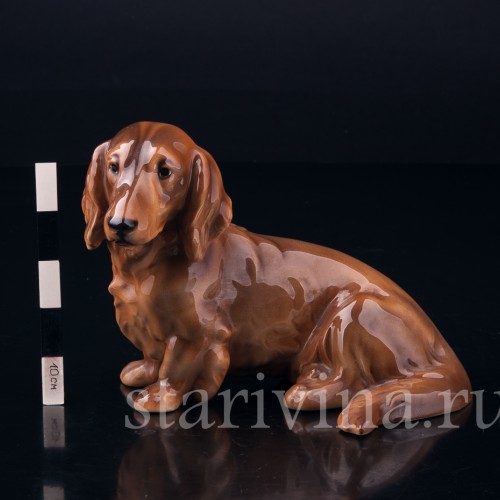 Длинношерстная такса, Keramos, Австрия, 1920-40 гг