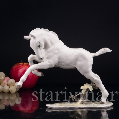 Статуэтка из фарфора Жеребёнок, Hutschenreuther, Германия, 1970 гг.